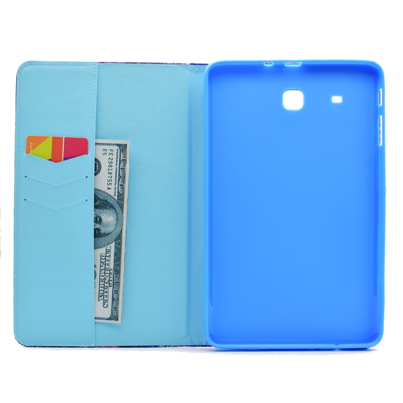 Samsung Galaxy Tab E 9.6 Inch SM-T560 Case,Ethnic Style Flip Cover