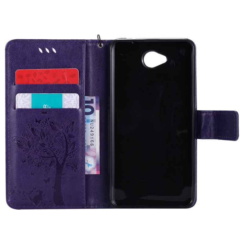 Nokia Lumia 650 N650 Case,Premium PU Leather Flip Wallet Case Cover