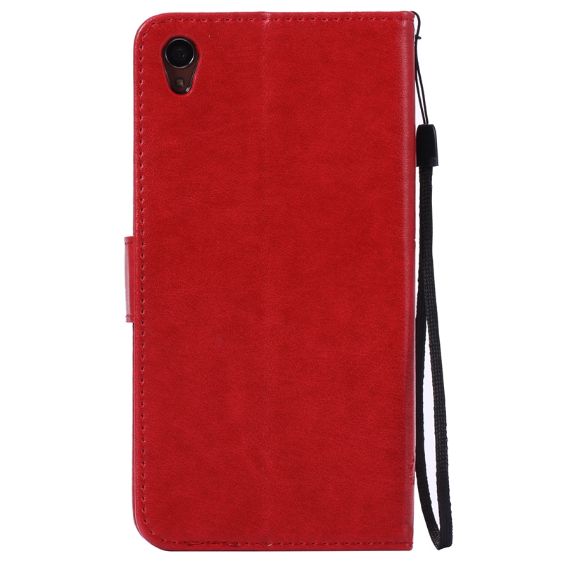 Sony Xperia Z3 Case,Premium PU Leather Flip Wallet Case Cover