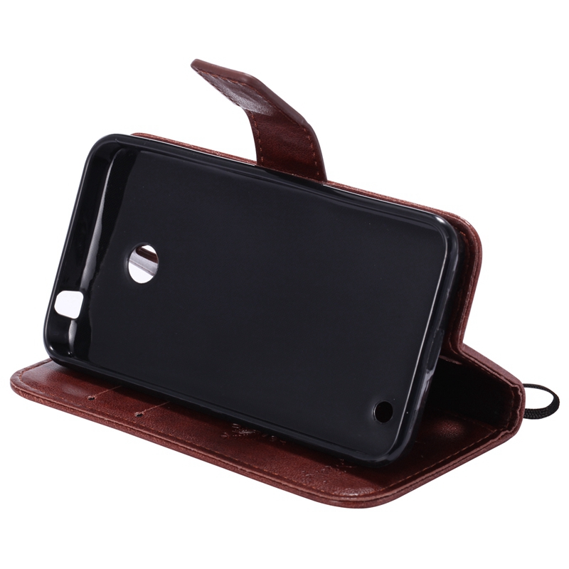 Nokia lumia 635 Case,Premium PU Leather Flip Wallet Case Cover