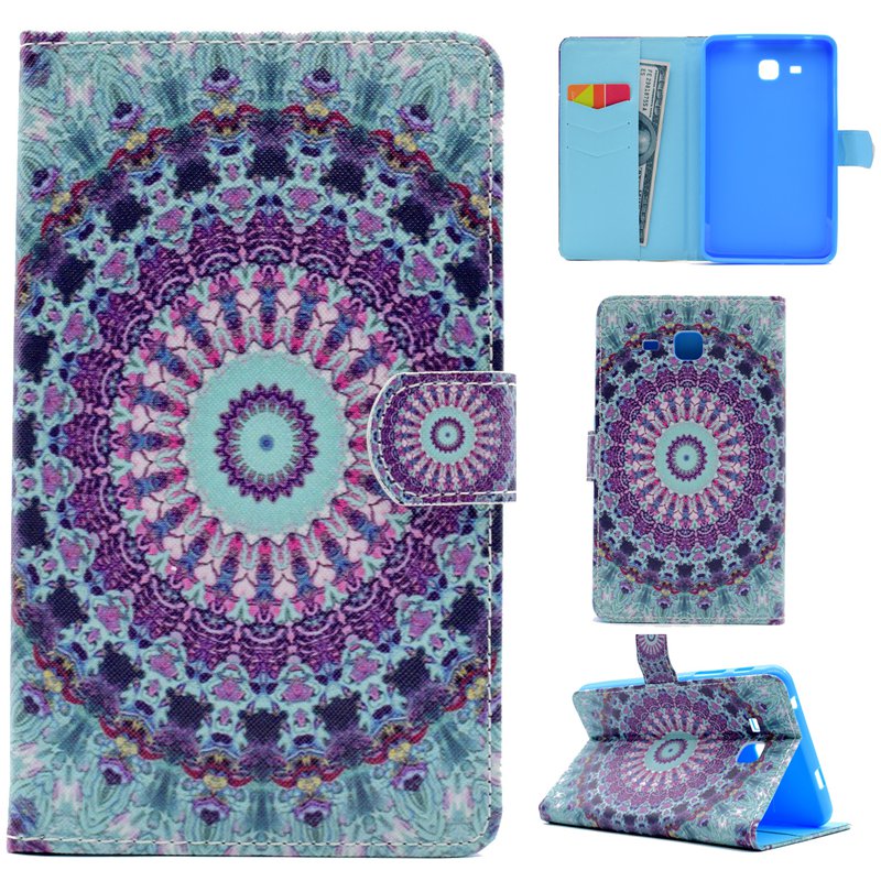 Samsung Tab A 7.0-Inch SM-T280/SM-T285 Case,Ethnic Style Flip Cover