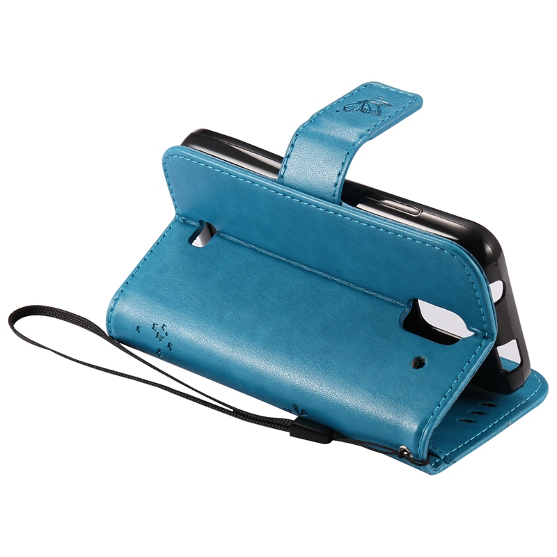 Huawei Y360 Case,Premium PU Leather Flip Wallet Case Cover