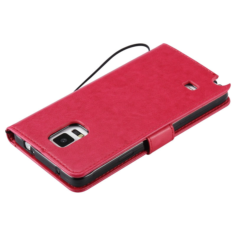 Samsung Galaxy Note 4 Case,Premium PU Leather Flip Wallet Case Cover