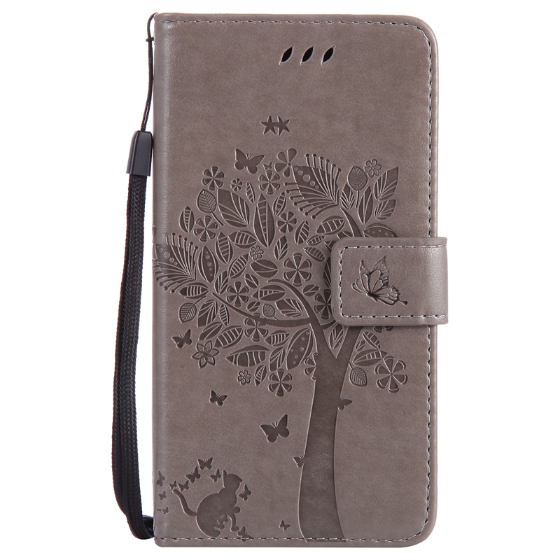 Huawei P8 lite (2017) Case,Premium PU Leather Flip Wallet Case Cover