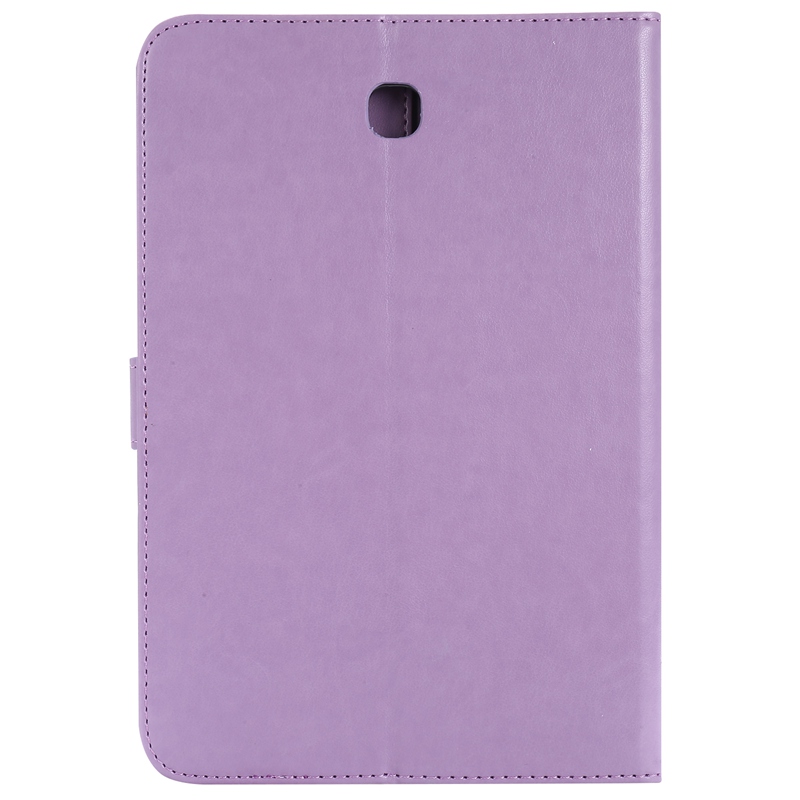Samsung Galaxy Tab A 8.0-inch SM-T350 Case,Embossed [Tree Cat] Folio Flip Wallet Cover