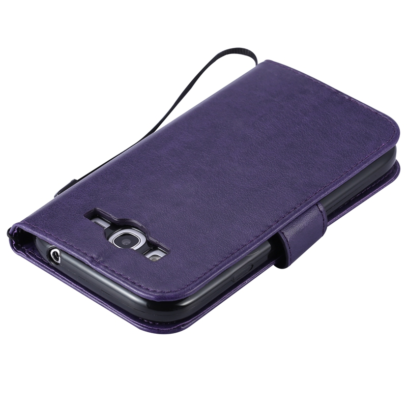 Samsung Galaxy Grand Neo I9060 Case,Premium PU Leather Flip Wallet Case Cover