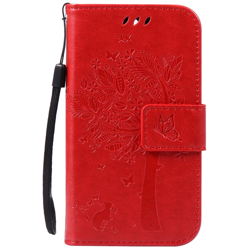 Huawei Y360 Case,Premium PU Leather Flip Wallet Case Cover