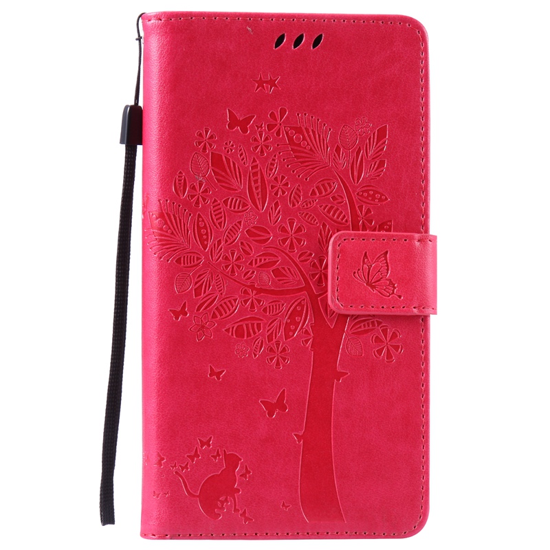Huawei Honor 4X Case,Premium PU Leather Flip Wallet Case Cover