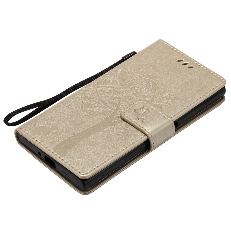 Sony Xperia XZ Case,Premium PU Leather Flip Wallet Case Cover