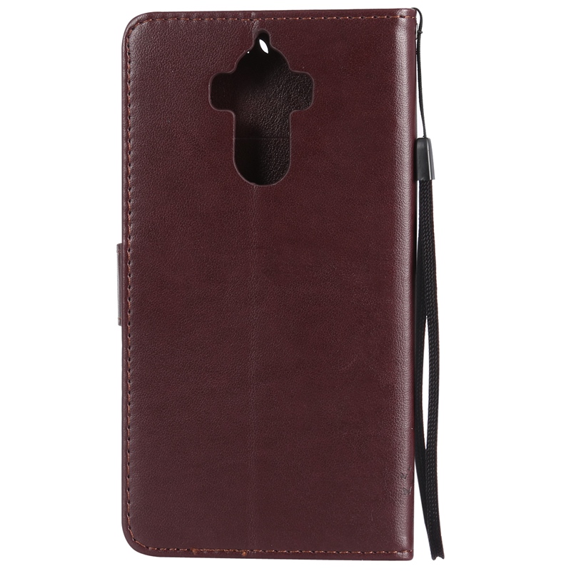 Huawei Mate 9 Case,Premium PU Leather Flip Wallet Case Cover