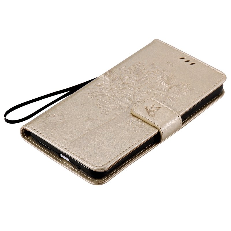 Huawei Honor 4X Case,Premium PU Leather Flip Wallet Case Cover