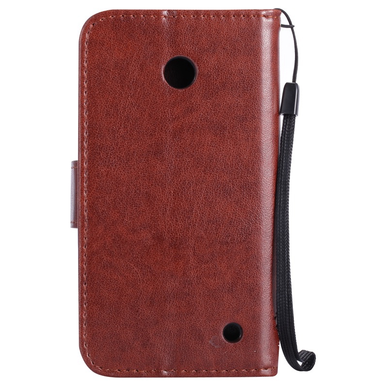 Nokia lumia 635 Case,Premium PU Leather Flip Wallet Case Cover