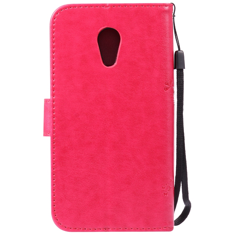 Motorola Moto G2 Case,Premium PU Leather Flip Wallet Case Cover