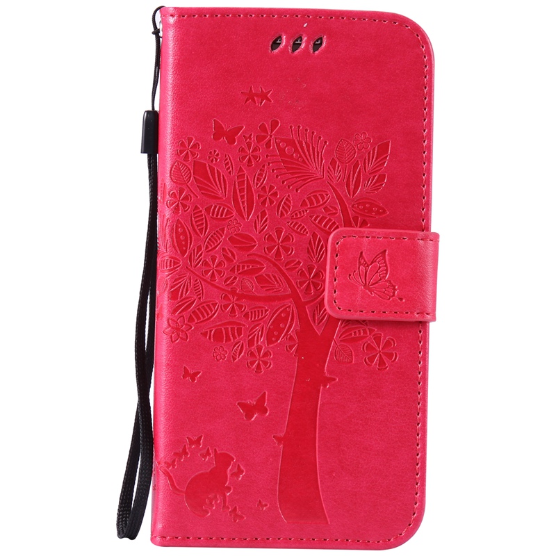 Samsung Galaxy S7 Case,Premium PU Leather Flip Wallet Case Cover
