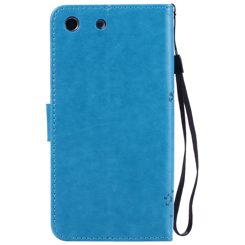 Sony Xperia M5 Case,Premium PU Leather Flip Wallet Case Cover