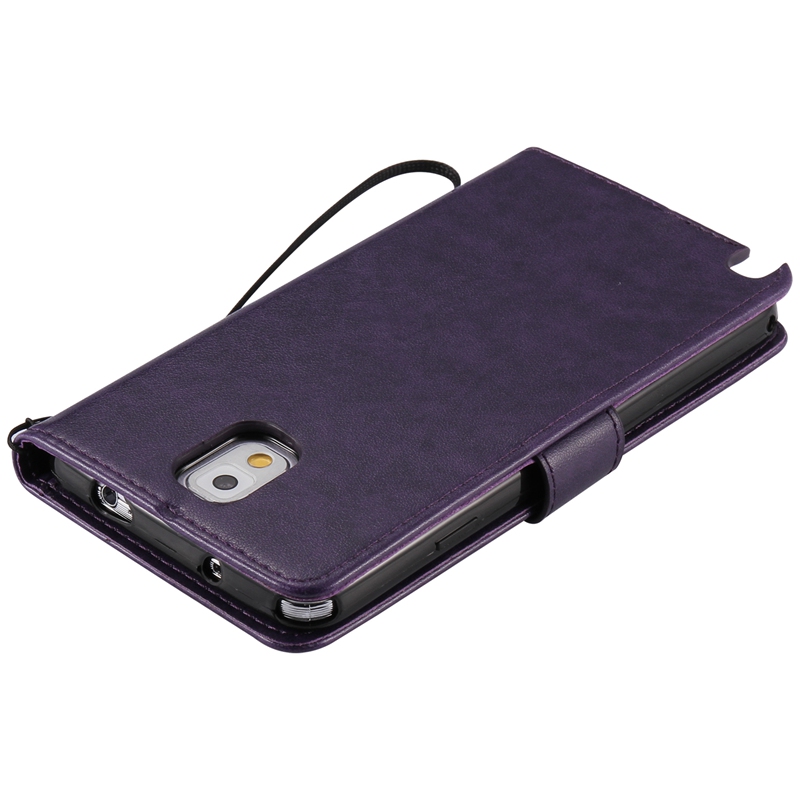 Samsung Galaxy Note 3 N9000 Case,Premium PU Leather Flip Wallet Case Cover