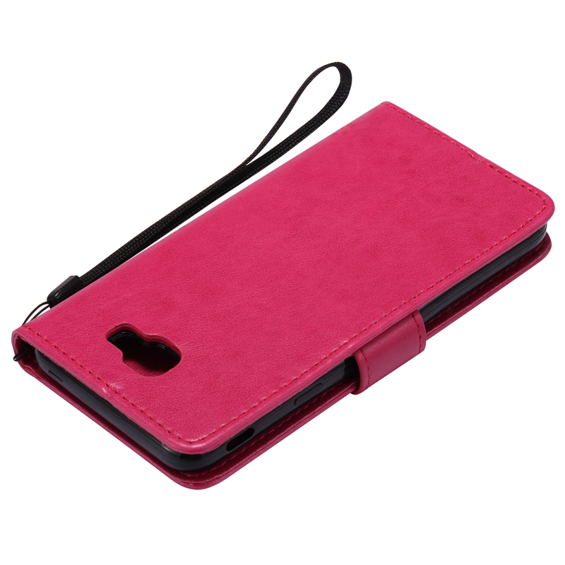 Samsung Galaxy J5 Prime Case,Premium PU Leather Flip Wallet Case Cover