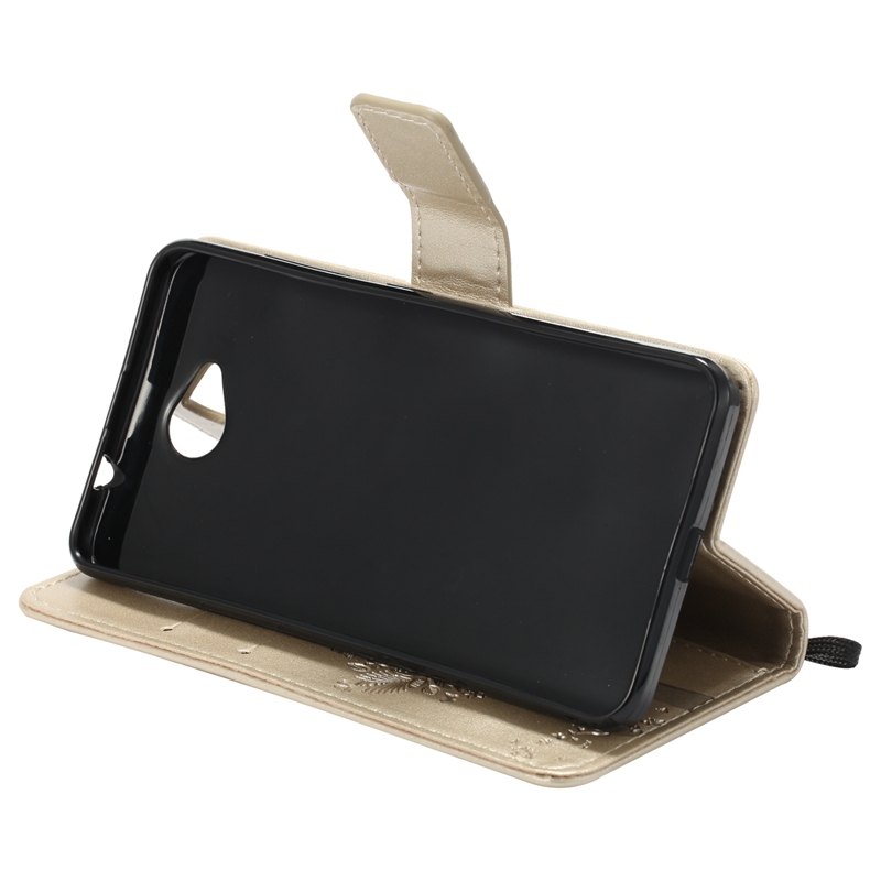 Nokia Lumia 650 N650 Case,Premium PU Leather Flip Wallet Case Cover