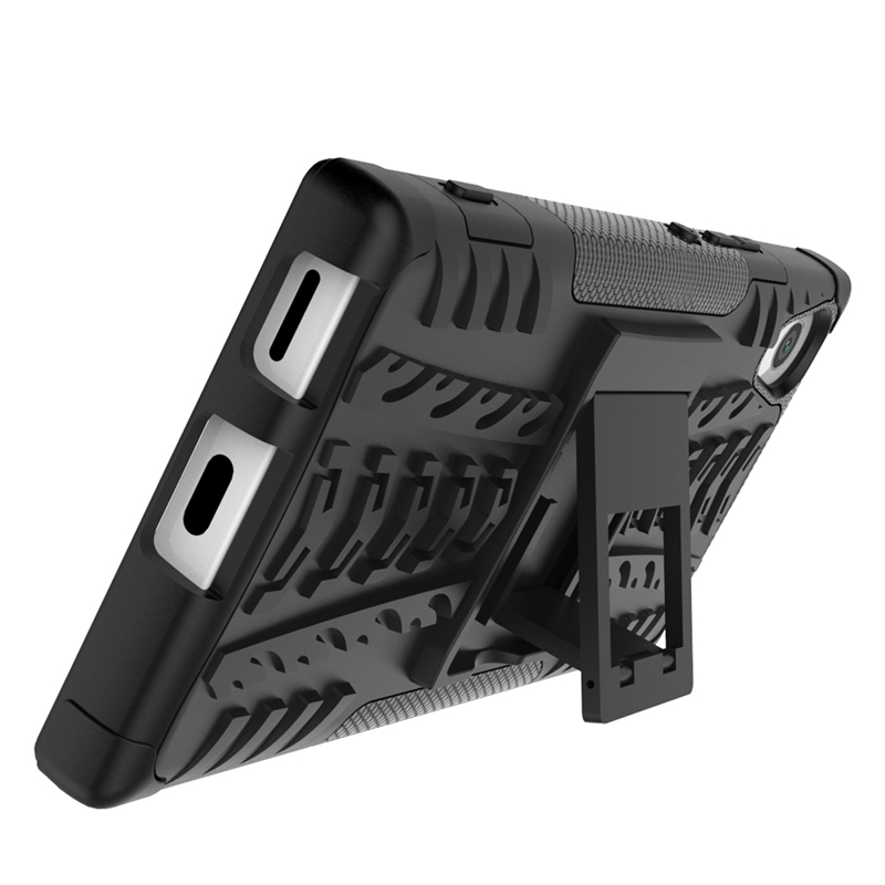 Sony Xperia XA1 Case,Hard PC+Soft TPU Shockproof Tough Dual Layer Cover Shell