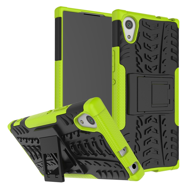 Sony Xperia XA1 Case,Hard PC+Soft TPU Shockproof Tough Dual Layer Cover Shell