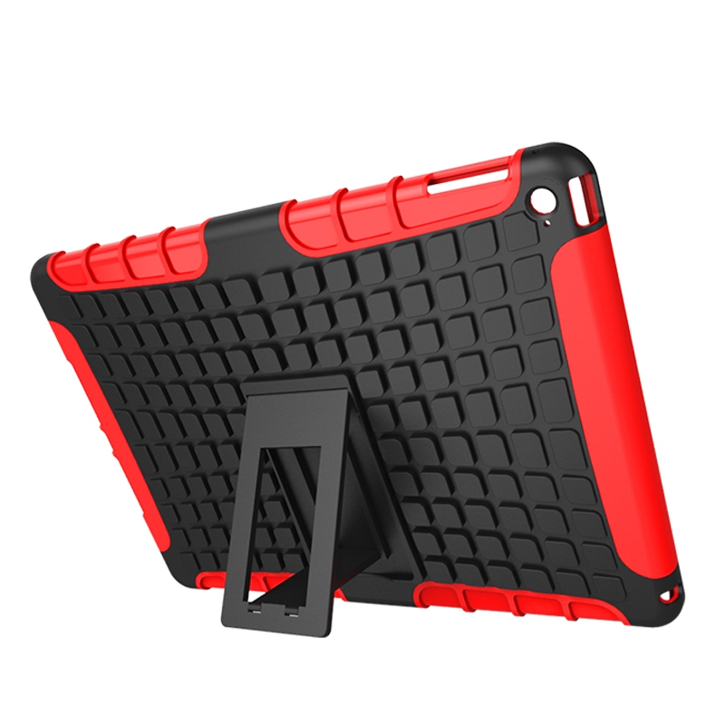 iPad Air 2 / iPad 6 Case,Shockproof TPU+Anti-Scratch PC Bumper Case