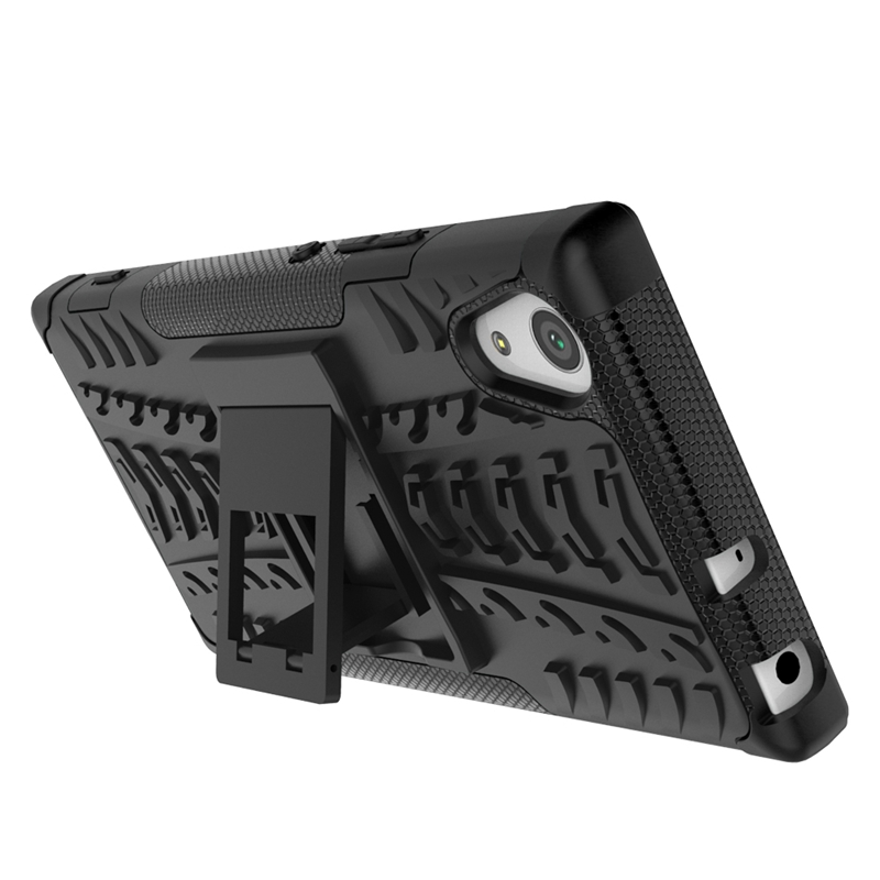 Sony Xperia XA1 Case,Hard PC+Soft TPU Shockproof Tough Dual Layer Cover Shell