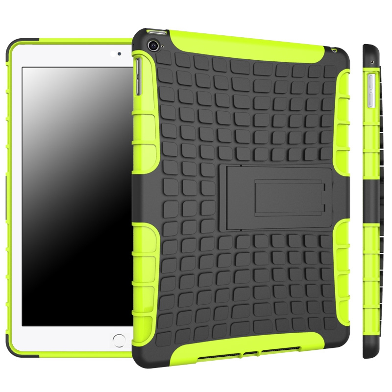 iPad Air 2 / iPad 6 Case,Shockproof TPU+Anti-Scratch PC Bumper Case