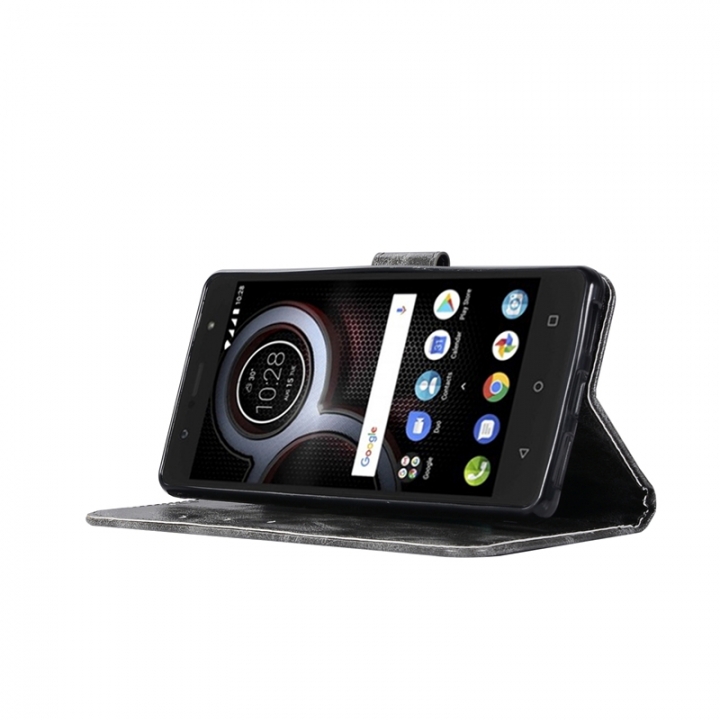 Lenovo K8 Note Case,High-grade retro PU Leather Wallet Style Stand Flip Case Cover