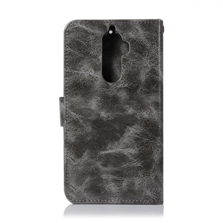 Lenovo K8 Note Case,High-grade retro PU Leather Wallet Style Stand Flip Case Cover
