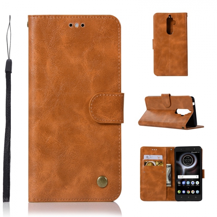 Lenovo K8 Note Case,High-grade retro PU Leather Wallet Style Stand Flip Case Cover