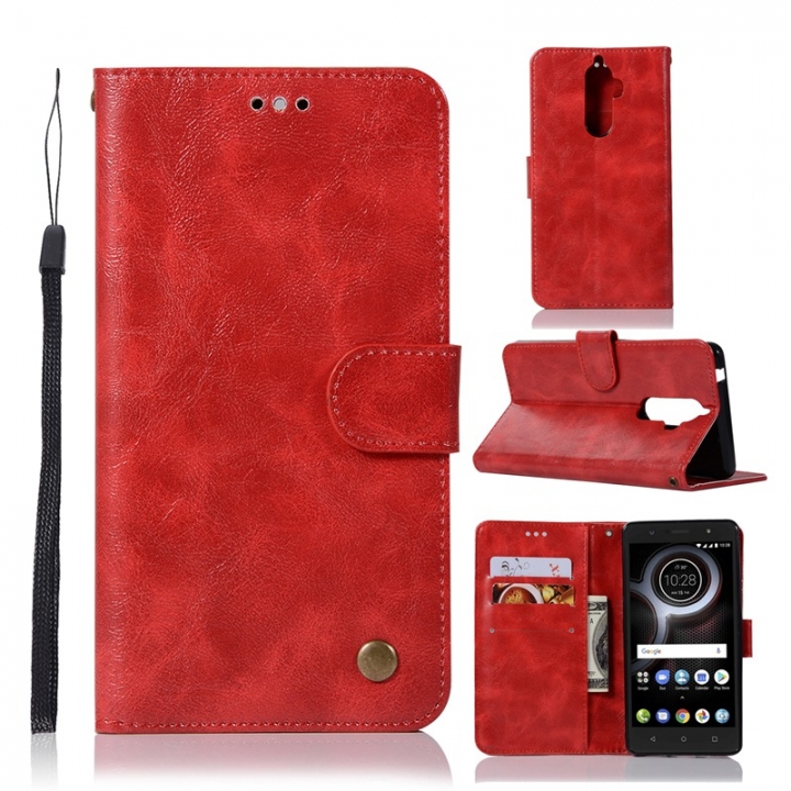 Lenovo K8 Note Case,High-grade retro PU Leather Wallet Style Stand Flip Case Cover