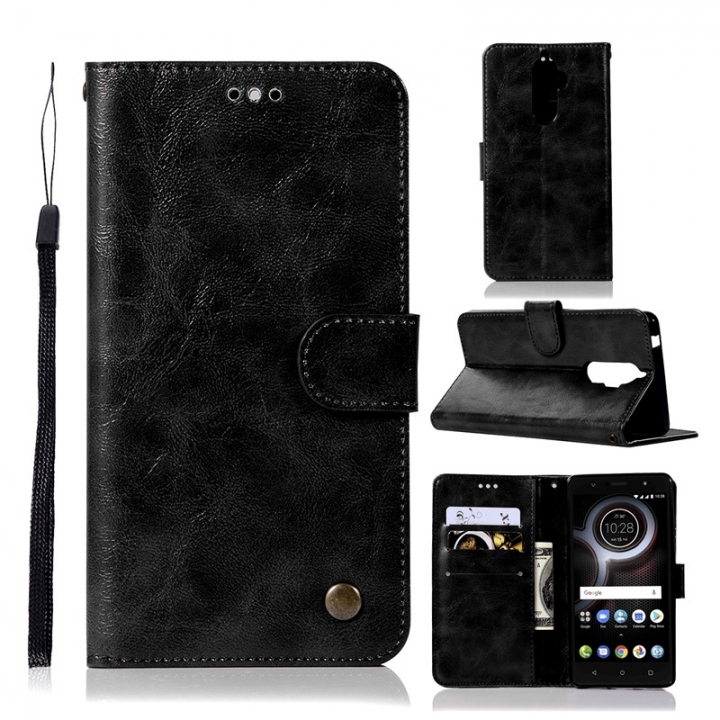 Lenovo K8 Note Case,High-grade retro PU Leather Wallet Style Stand Flip Case Cover