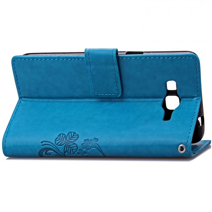 Samsung Galaxy Grand Prime G530 Case,Wallet PU Leather Protects Case Magnetic Closure Folio Cover
