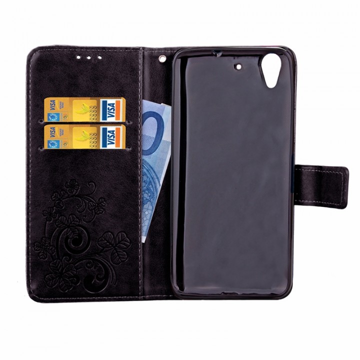 Huawei Y6 2 /Y6 II/ Honor 5A Case,Premium PU Leather Flip Fold Wallet Case with [Card Slot]