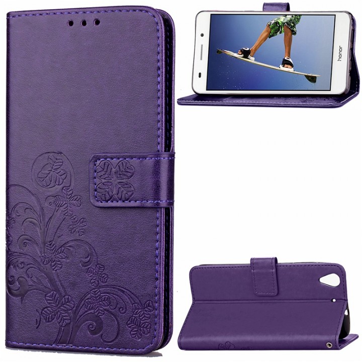 Huawei Y6 2 /Y6 II/ Honor 5A Case,Premium PU Leather Flip Fold Wallet Case with [Card Slot]