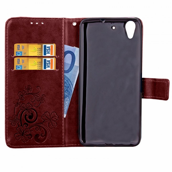 Huawei Y6 2 /Y6 II/ Honor 5A Case,Premium PU Leather Flip Fold Wallet Case with [Card Slot]