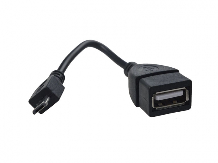 OTG Data Cable Micro to USB，Android interface U disk to mobile data transmission equipment