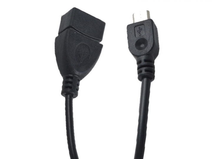 OTG Data Cable Micro to USB，Android interface U disk to mobile data transmission equipment