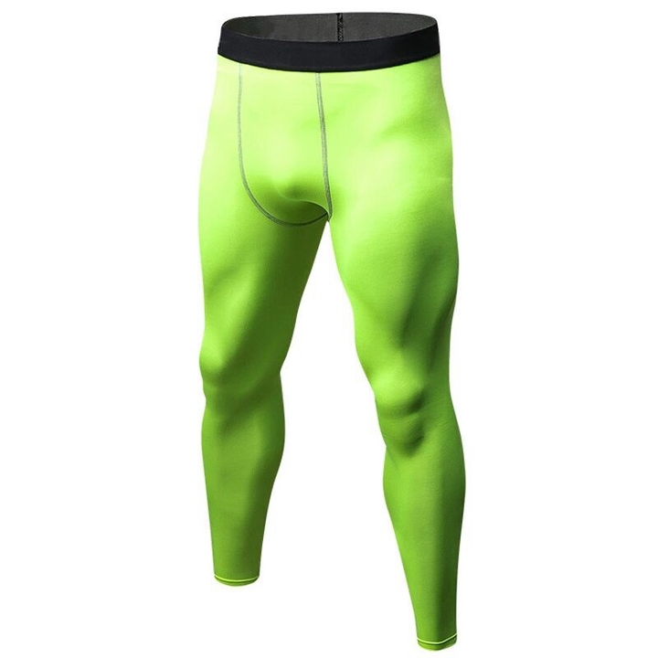 Men&apos;s tight-fitting trousers, sports fitness, running trousers, wicking and quick-drying trousers