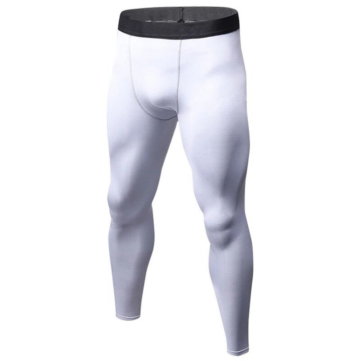 Men&apos;s tight-fitting trousers, sports fitness, running trousers, wicking and quick-drying trousers