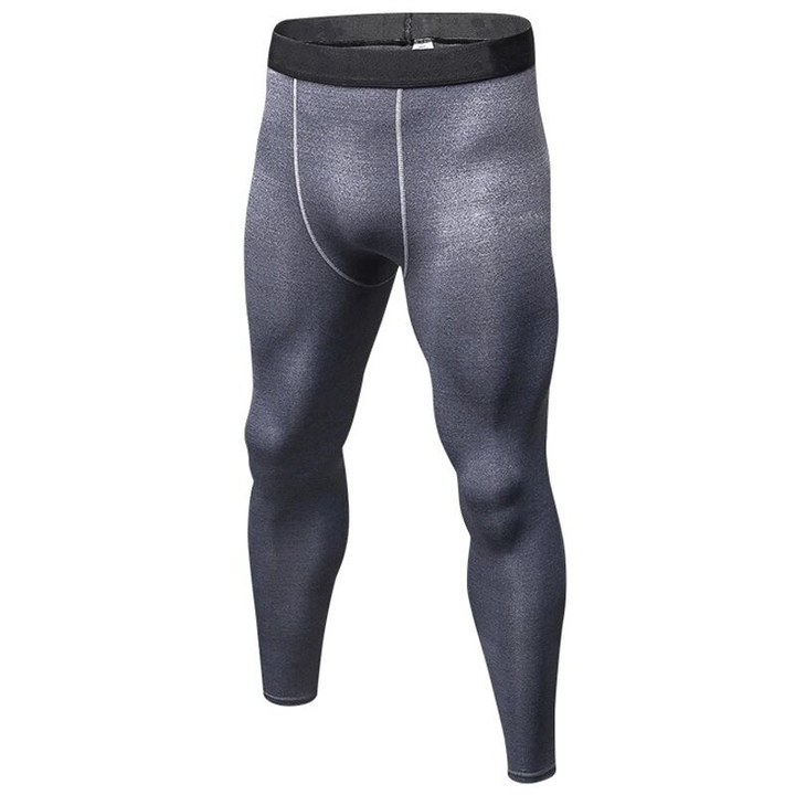 Men&apos;s tight-fitting trousers, sports fitness, running trousers, wicking and quick-drying trousers