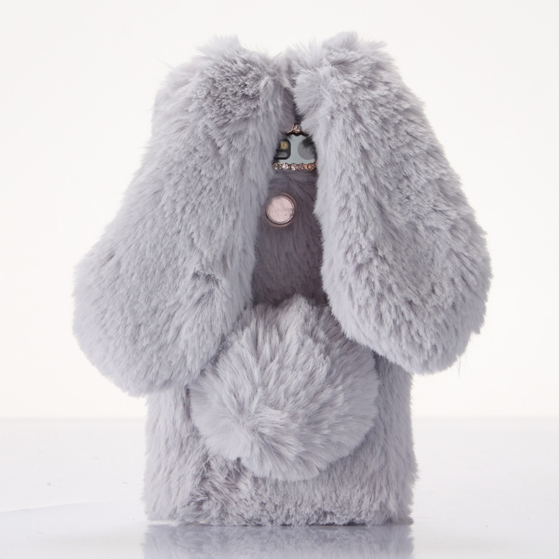 Fluffy rabbit ear For Huawei P9 Plus Case,Huawei P10 Plus P20 Pro P20 Lite 2019 Huawei P30 Lite 2020 Huawei P30 Pro Case