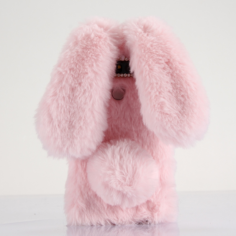 Samsung Galaxy S6 S7 edge S8 S9 S10 Plus/S8 Active/Note 5 8 9 Case,Rabbit ear diamond  phone case