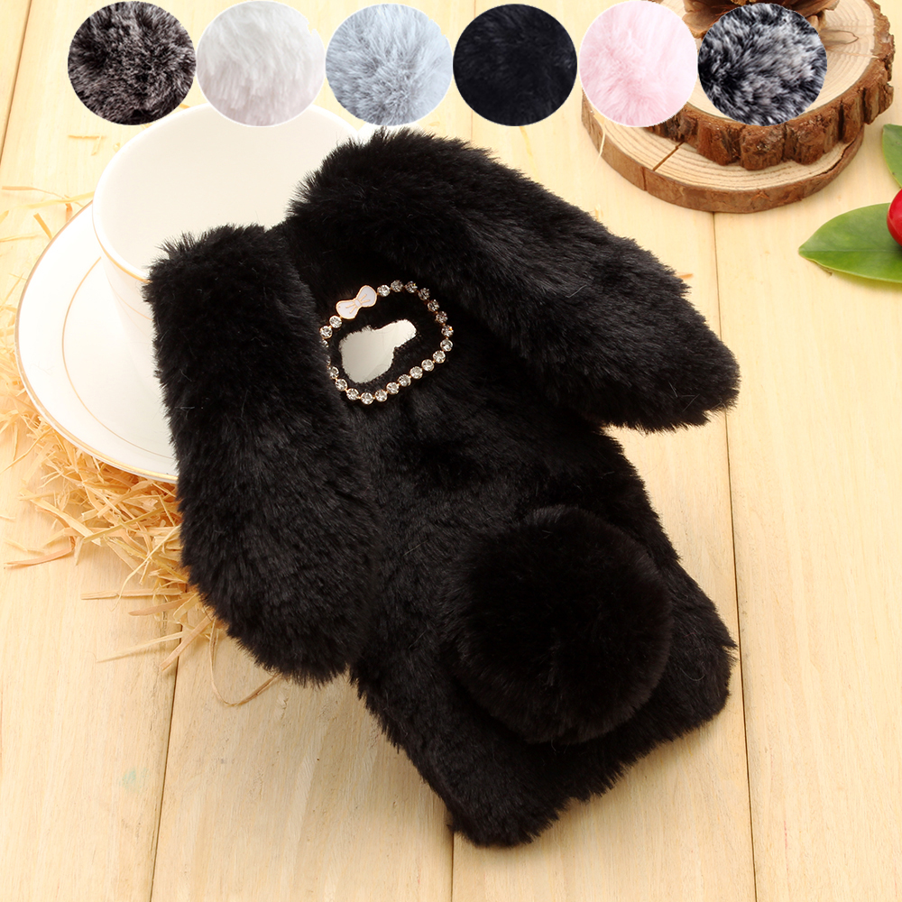 Fluffy rabbit ear For Huawei P9 Plus Case,Huawei P10 Plus P20 Pro P20 Lite 2019 Huawei P30 Lite 2020 Huawei P30 Pro Case