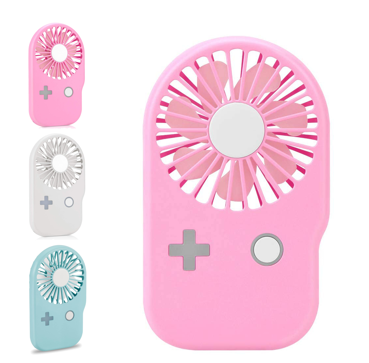 Portable Fan Mini Handheld Fan Powerful Speed Adjustable Pocket Personal USB Fan