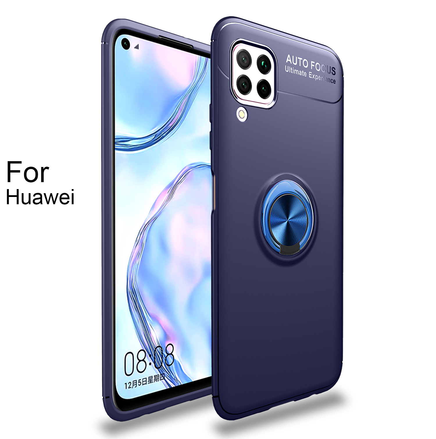 Finger Ring Cover For Huawei P20 Lite Nova 3e Honor 9 Lite Mate SE P Smart+ Y9 2018 Honor 8X NOVA 2S