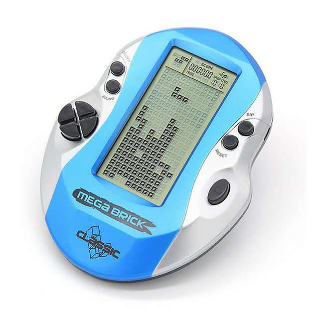 Tetris Handheld Game Players Electronic Games Toys LED Game Console with built in 20 games