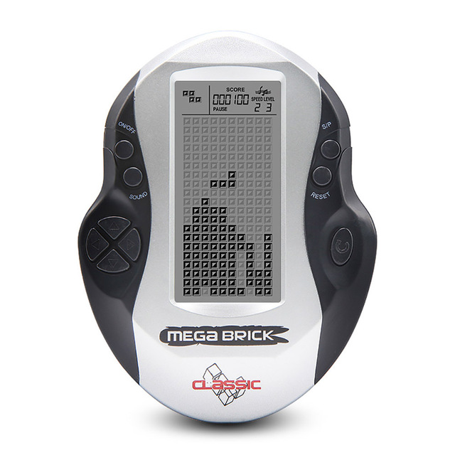 Tetris Handheld Game Players Electronic Games Toys LED Game Console with built in 20 games