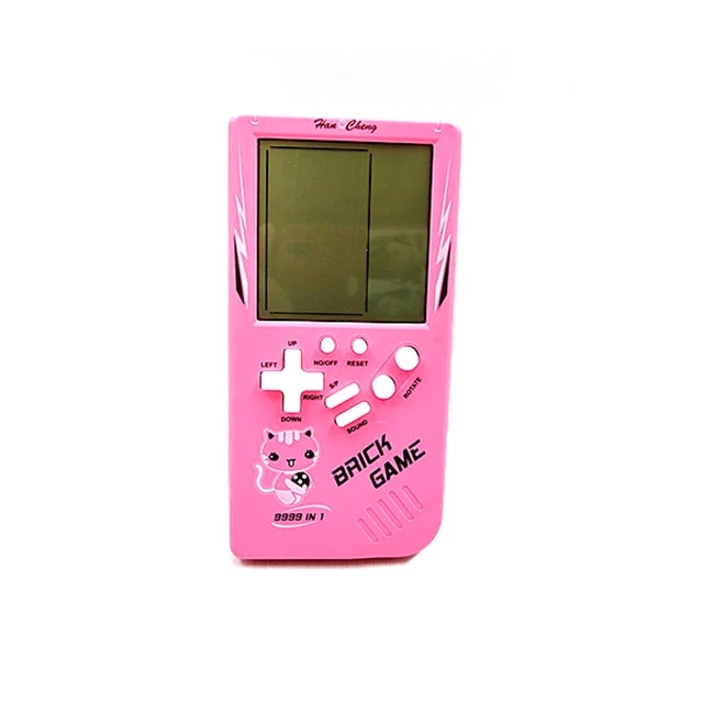 Electronic Games Handheld Console Tetris Game Child Puzzle Game Console
