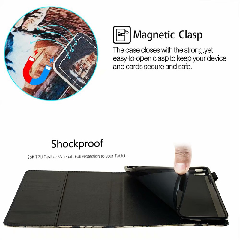 Samsung Galaxy Tab A 10.5 (2018) T590 T595/Tab A 10.1 2019/T510 T515/Tab A 8 2019 SM-P200 P205 Case